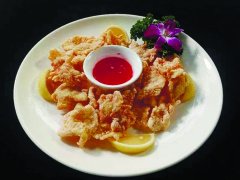 柠汁香酥鸡块