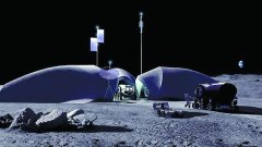 月球3D拱门保护航天员