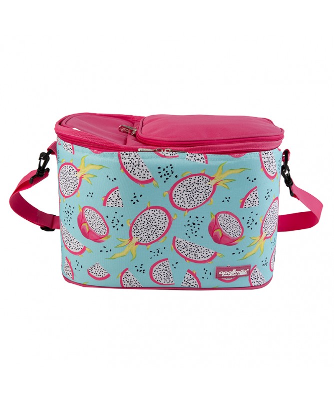 2 PERSON PICNIC BASKET WITH COOLER COMPARTMENT