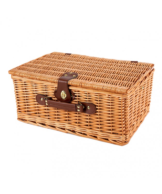 4 PERSON COOLER WICKER BASKET
