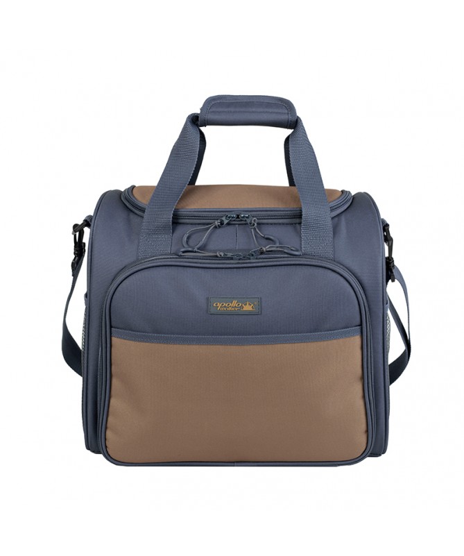 4 PERSON PICNIC BAG WITH COOLER COMPARTMENT