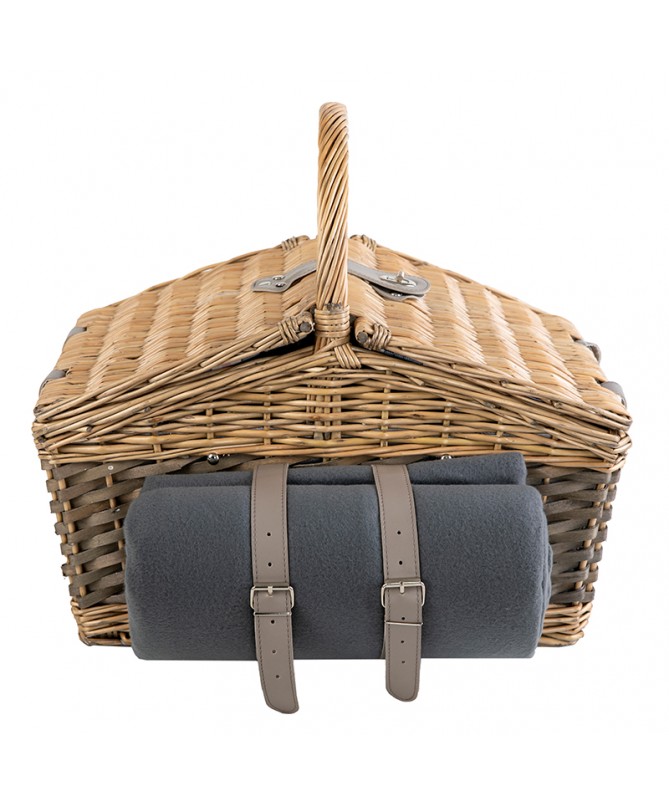 4 PERSON PICNIC BASKET