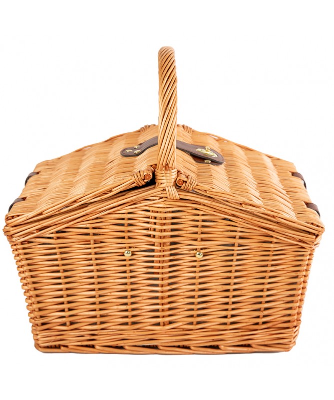 2 PERSON WICKER BASKET